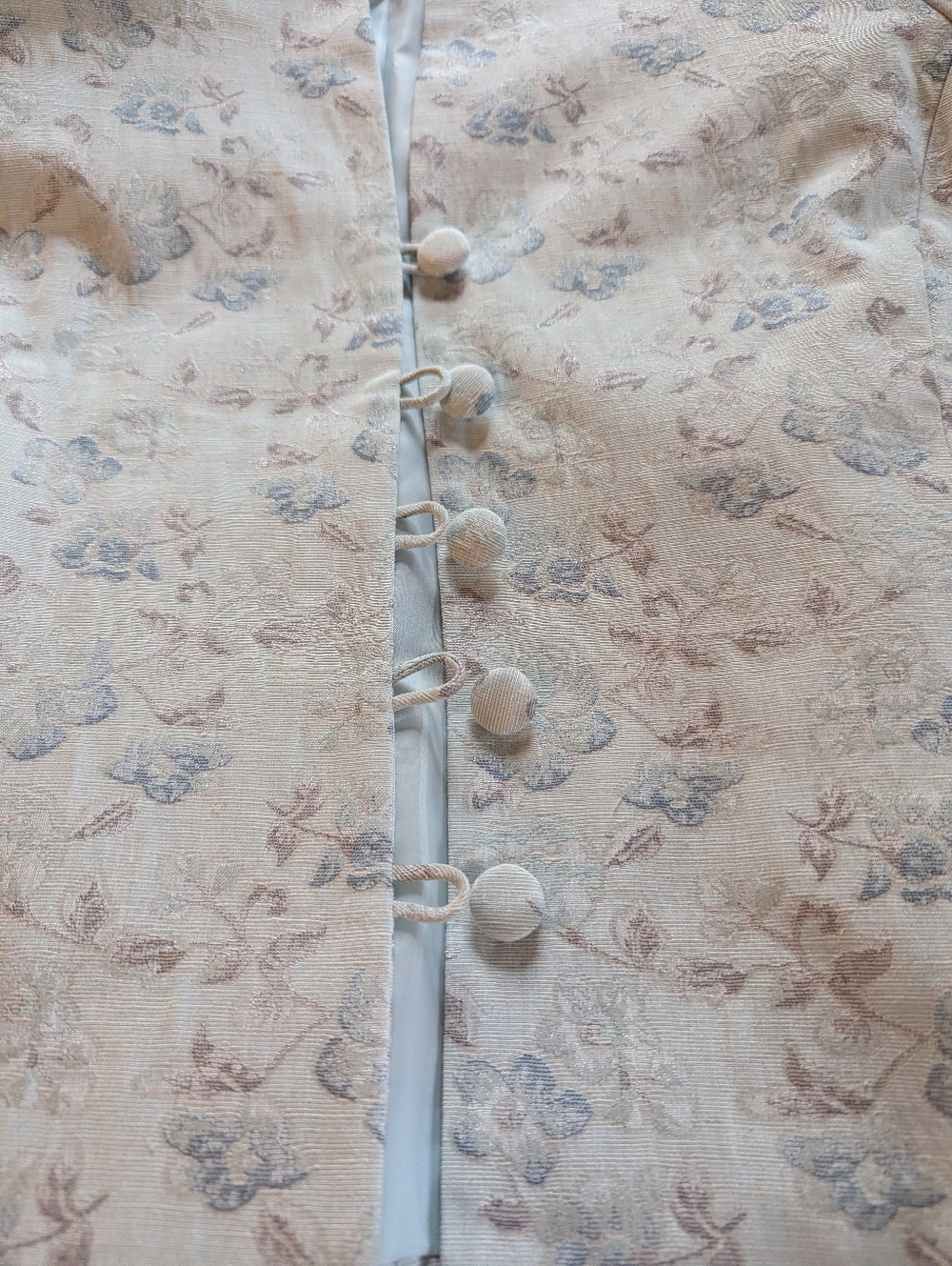 Jaclyn Smith Jacquard skirt suit set size 12 - Picture 4 of 11